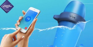 blue, l'analyseur de piscine intelligent est le premier objet connecté pour piscine.